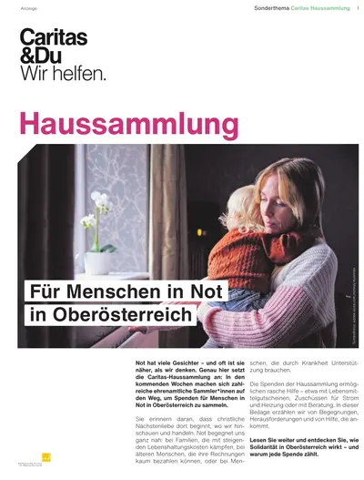 Caritas Haussammlung 2026-04-09